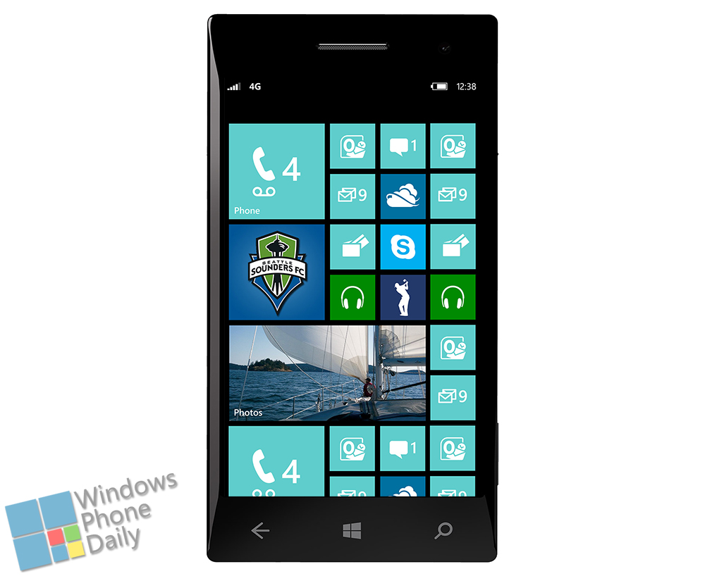windows phone 8 gdr3 mockup start screen