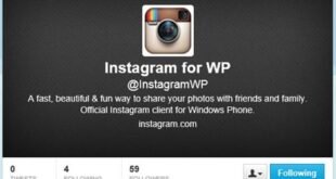 Instagram para Windows Phone ya tiene cuenta de Twitter [Eliminada]