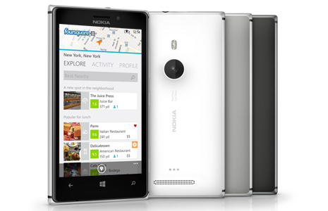 Foursquare para Nokia Lumia