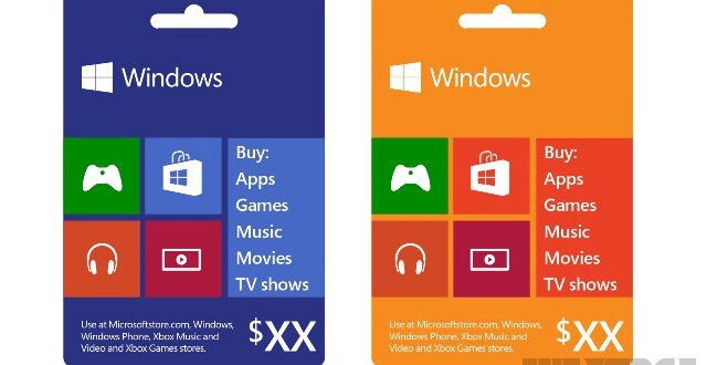 Microsoft ya admite tarjetas de regalo para pago en WP8