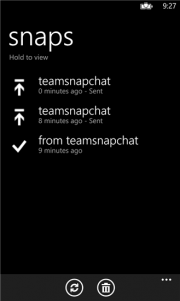 Snapchat (Unofficial), primer cliente no oficial SnapChat disponible en la tienda
