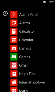 Aplicación no oficial Gmail para Windows Phone