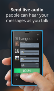 Voxer convierte tu WP 8 en un Walkie Talkie