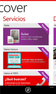 Vodafone lanza Discover su aplicación oficial para Windows Phone 8