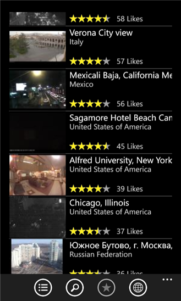 World Live Cams Pro, observa el mundo a través de tu Windows Phone