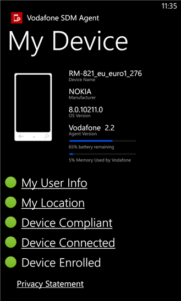 Vodafone SDM Agent la aplicación para empresas de Vodafone