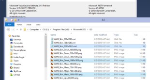 Emulador de Visual Studio 2013 muestra soporte para resolución 1080P en WP8