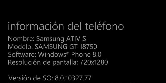 Samsung Ativ S recibe la actualización GDR2 también en España