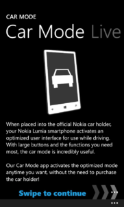 Car Mode para Nokia Lumia WP8