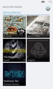 Deezer, toda la música que desees al alcance de tu Windows Phone