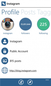 InPic el cliente Instagram se actualiza a la versión 1.1.1