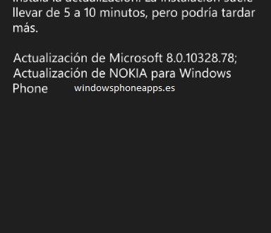 Windows Phone 8.0.10328.78 y actualización de Nokia ya disponibles [Actualizado x2]