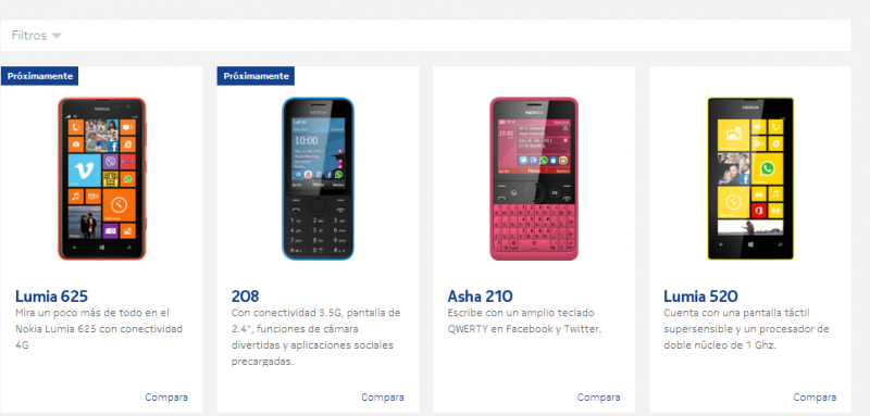 Nokia Lumia 625 en México