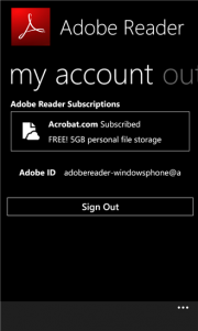 Adobe Reader se actualiza a la versión 10.3.0.0 para Windows Phone 8
