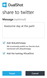 DualShot ya disponible, "Captura los dos lados de cada historia"