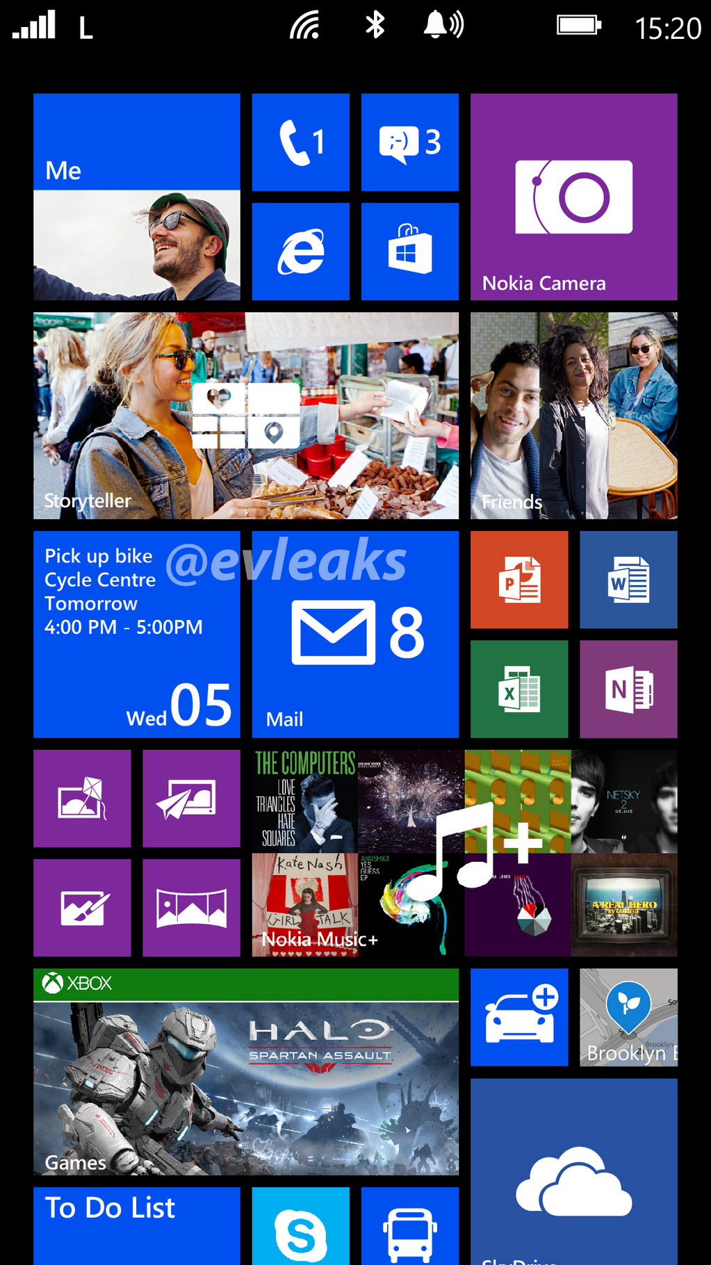 Filtrada una captura de pantalla de la Phablet de Nokia