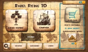 Babel Rising 3D ya disponible en la tienda
