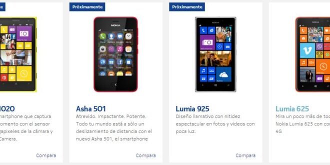 Nokia México ya anuncia en su web el Lumia 1020