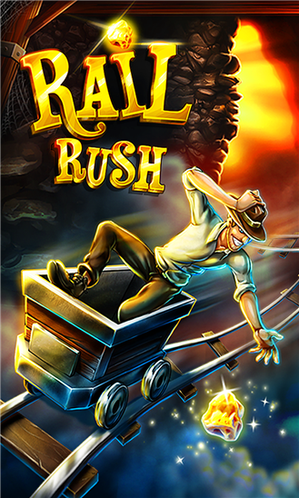 Rail Rush ya disponible en la tienda el nuevo juego de Miniclip