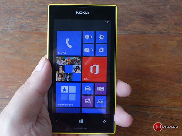 Primer video e imágenes del Nokia Lumia 525 (proto)