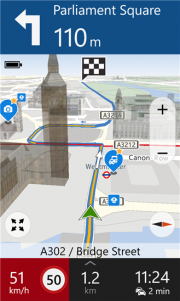 HERE Drive+ y Drive se actualizan con información de trafico en tiempo real
