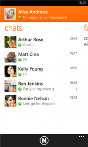 Nimbuzz se actualiza con llamadas gratis para Windows Phone 8