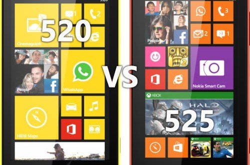 Nokia Lumia 525 vs 520 comparados en vídeo