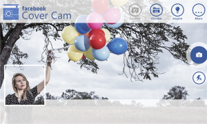 Cover Cam, tu foto de perfil y de portada de Facebook en una captura