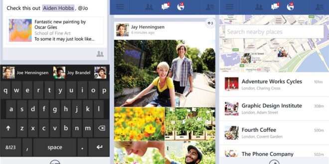 Facebook se actualiza con mejoras a la versión 5.2.1