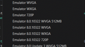 Disponibles las actualizaciones de emuladores 2 y 3 del SDK Windows Phone 8 con nuevas imagenes