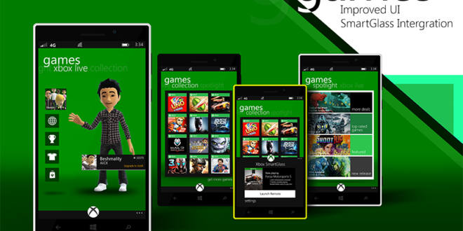 Posible Hub de Juegos para Windows Phone 8.1 [Actualizado]