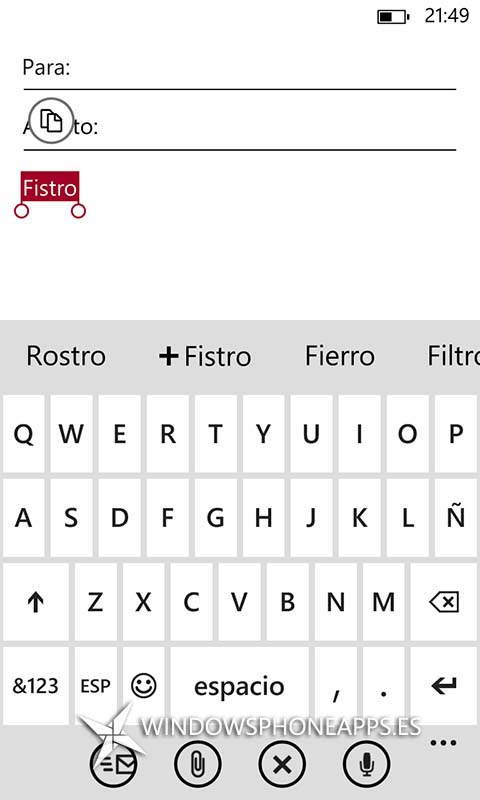 Como configurar el teclado de Windows Phone 8 a tu gusto