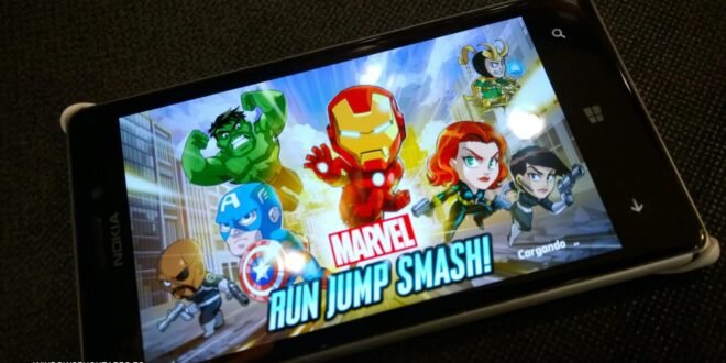 Marvel Run Jump Smash para Windows Phone