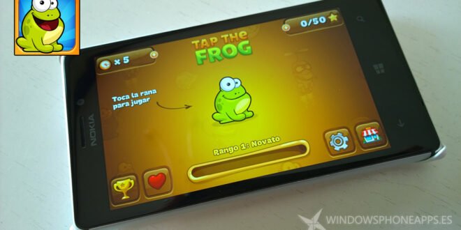 Tap The Frog disponible para Windows Phone 8