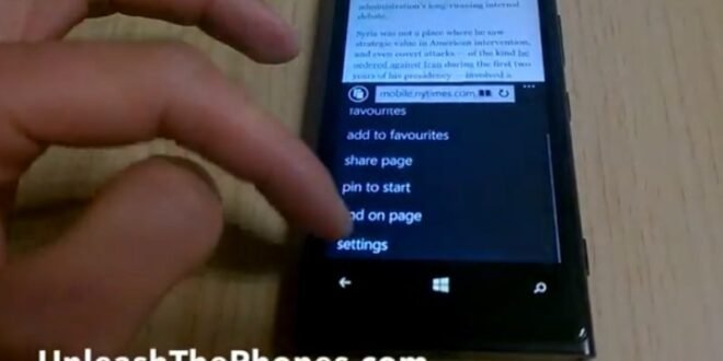 IE11 para Windows Phone 8.1