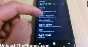 Windows Phone 8.1 mostrado en vídeo en un Nokia Lumia 920