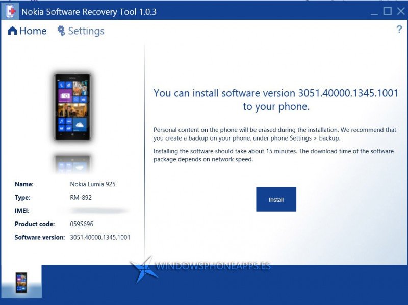 Nokia Software Recovery Tool 