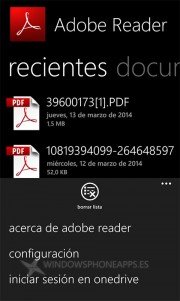 Adobe Reader Onedrive