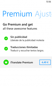 iTranslate, un buen traductor para Windows Phone 8 y Windows 8