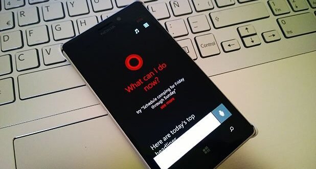 Cortana windows phone 8.1