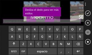 Momentos especiales, la aplicación de edición de vídeo de Microsoft para Windows Phone 8.1