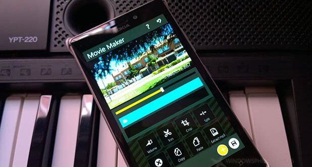 Movie Maker 8.1 el primer editor de vídeo para Windows Phone 8.1
