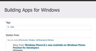Microsoft confirma el lanzamiento hoy de la Preview para desarrolladores