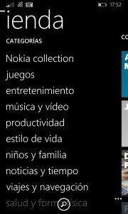 La Tienda de Windows Phone 8.1 de cerca