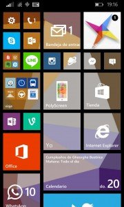 Como configurar la pantalla de inicio en Windows Phone 8.1
