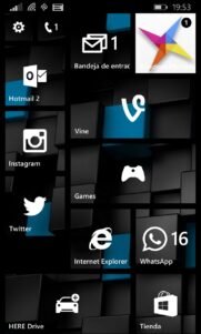 Como configurar la pantalla de inicio en Windows Phone 8.1