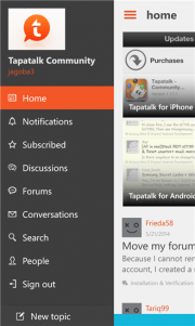 Tapatalk para Windows Phone completamente remodelada y con nuevas funciones