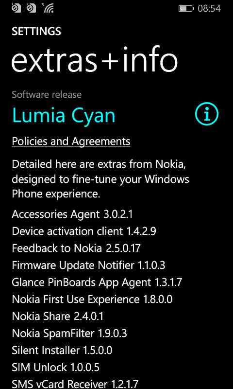 Lumia Cyan