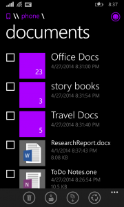 Gestor de Archivos para Windows Phone 8.1 a finales de mayo