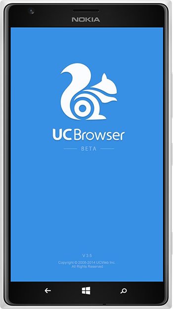 UC Browser para Windows Phone 8.1
